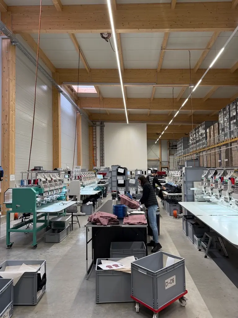 Produktion Textilveredler Corporate Fashion Munderkingen