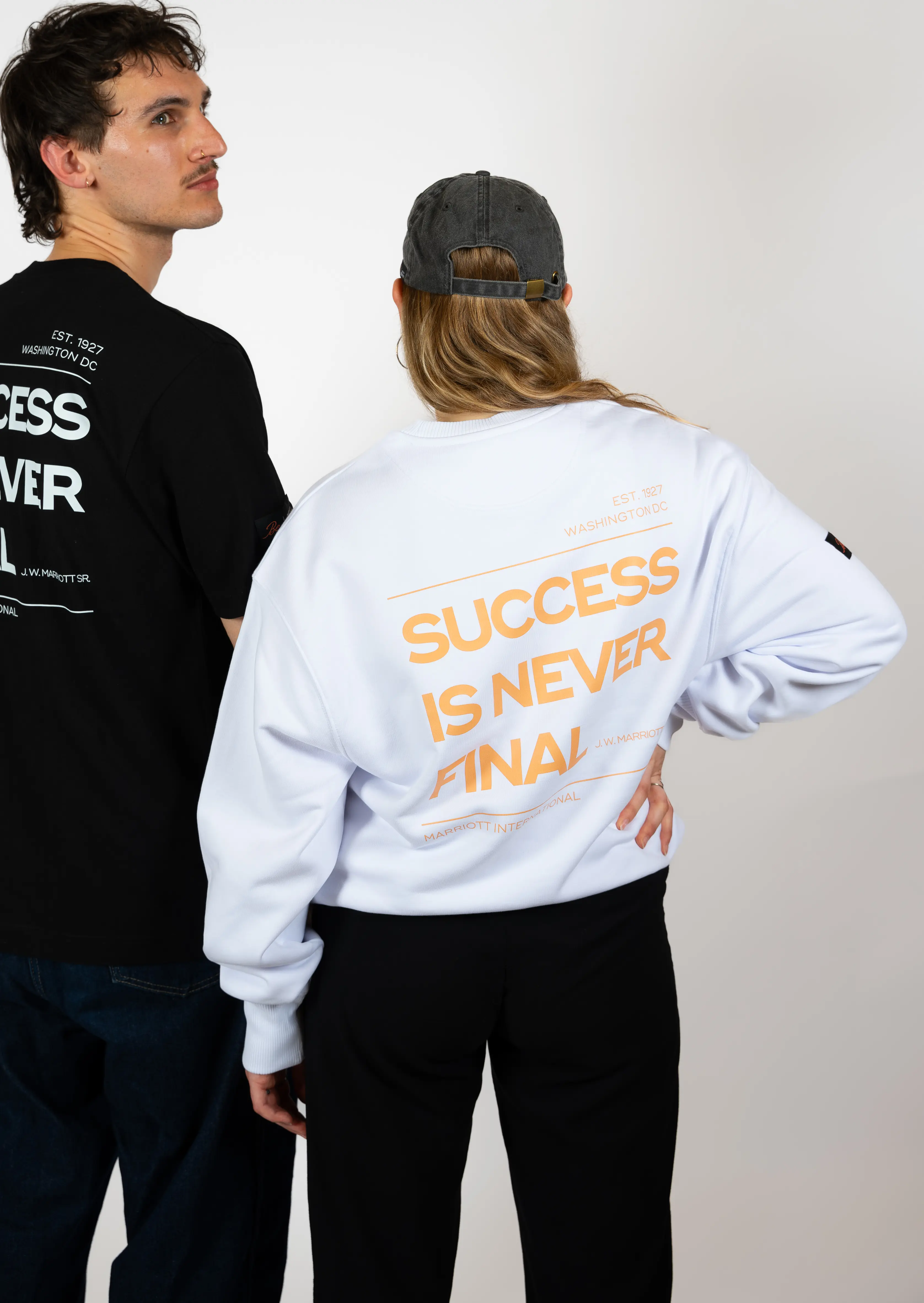 Marriott Hotel bedrucktes Sweatshirt