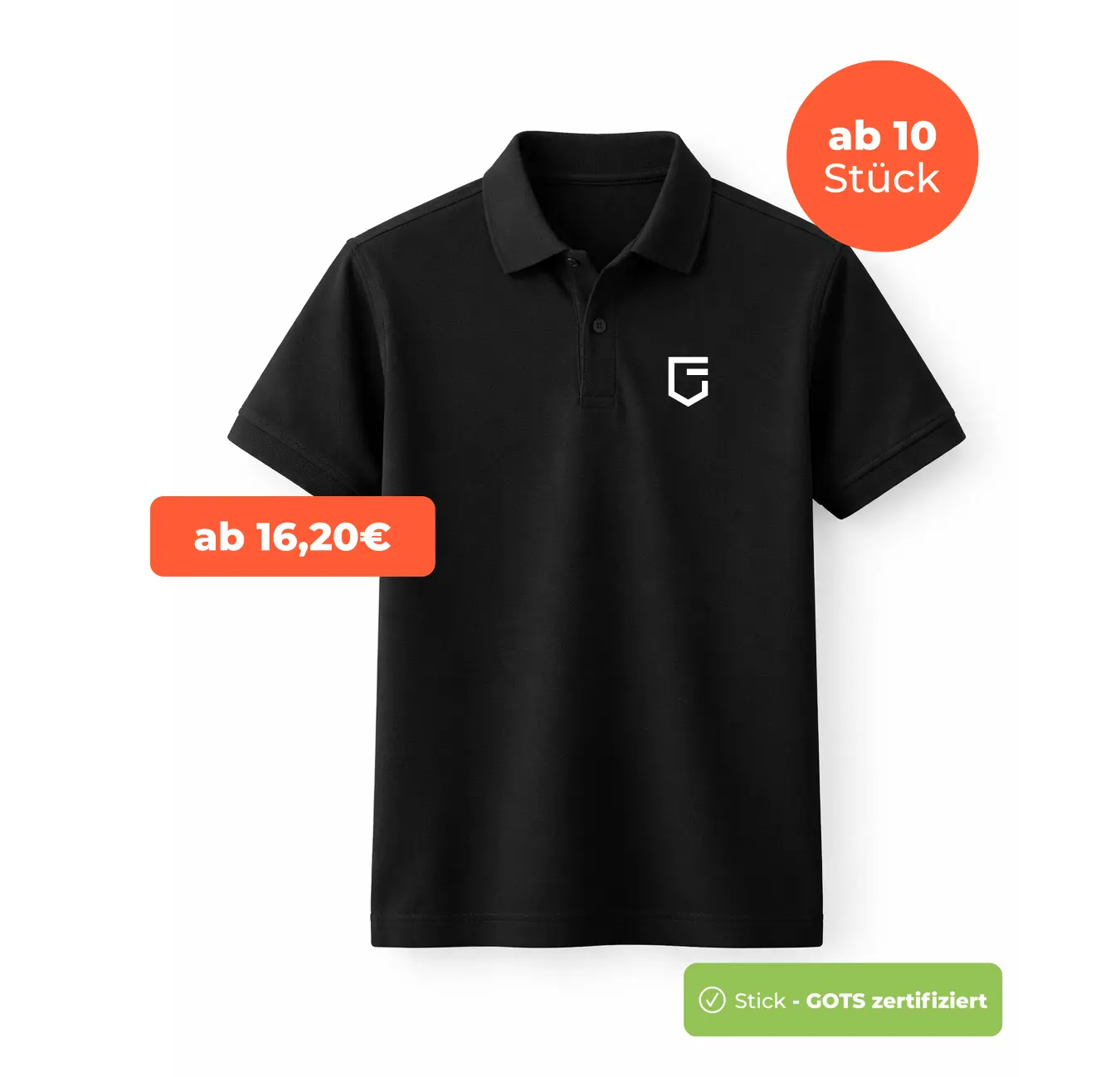 Poloshirt Bestickung