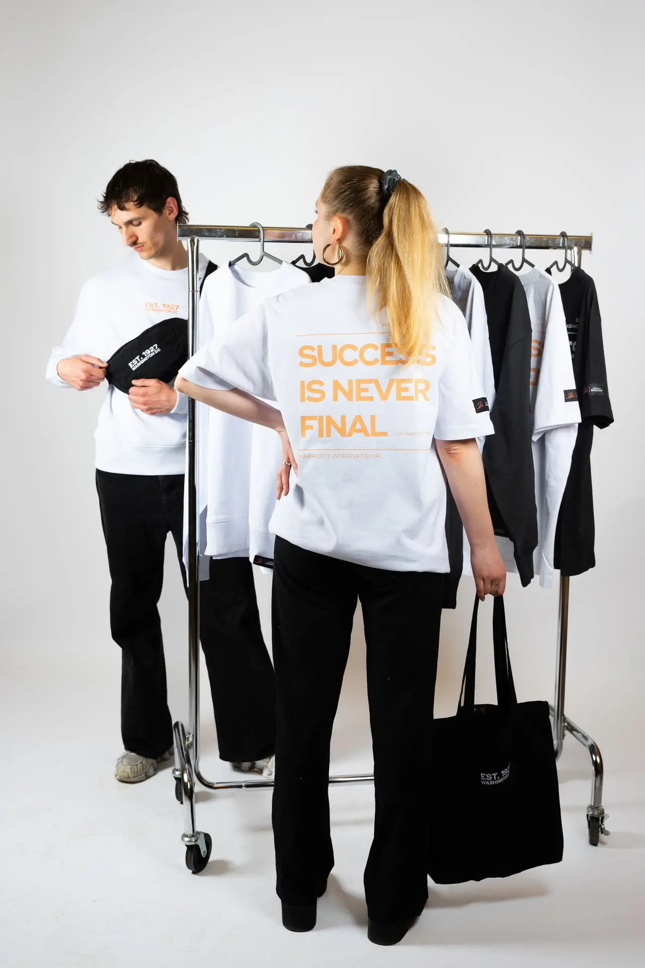 Bedruckte Shirts für Marriott Hotels