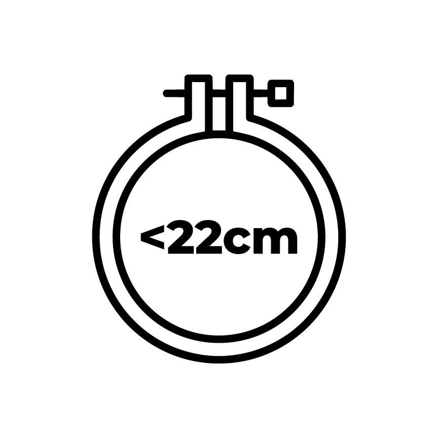 Stick Mittel bis 22cm