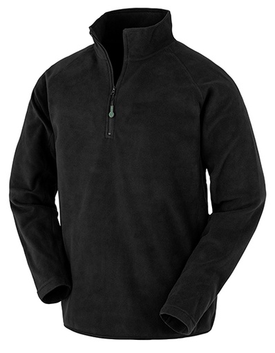 [R905XBLCKSM] Recycled Microfleece Top (S, Black)