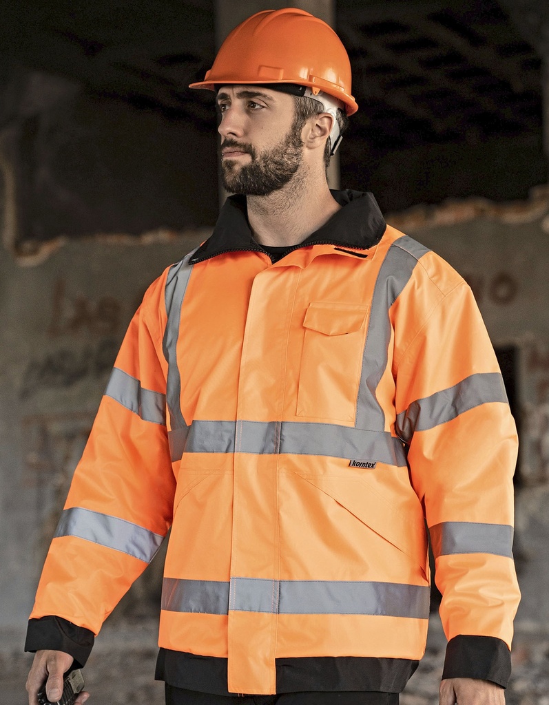 Korntex Hi-Vis Light Rain Jacket Kaunas KX020