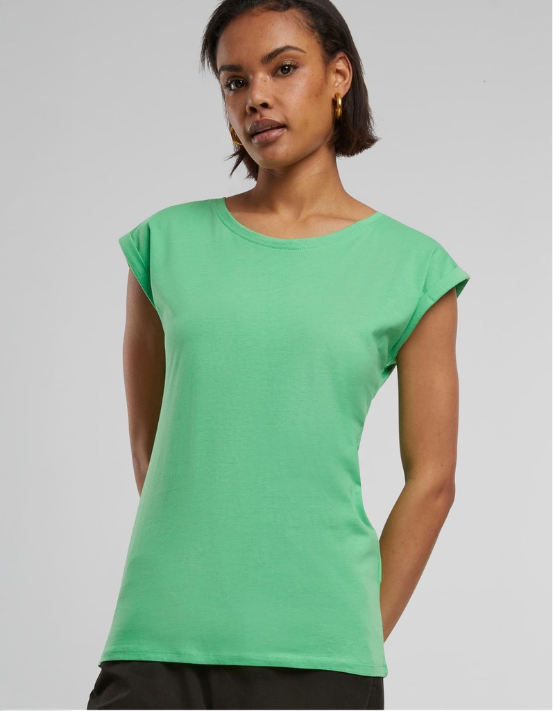Build Your Brand Ladies´ Extended Shoulder Tee BY021