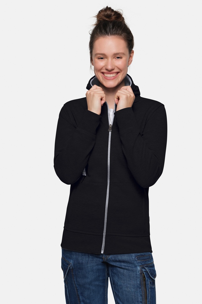 HAKRO Damen Kapuzenjacke Bonded ECO 0255