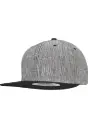 Melange Solid Snapback