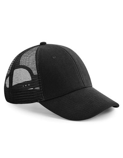 [B678.BLK] Beechfield Jersey Athleisure Trucker Cap CB678