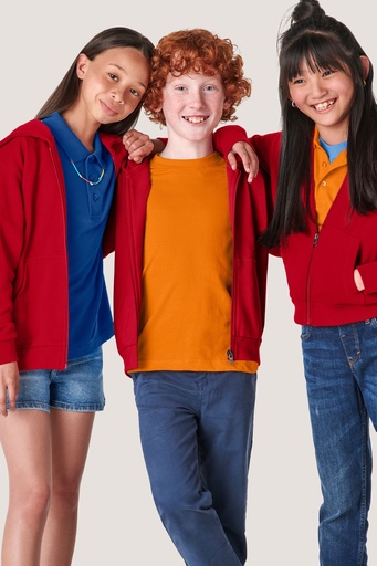 HAKRO Kinder Kapuzen-Sweatjacke Premium 0620