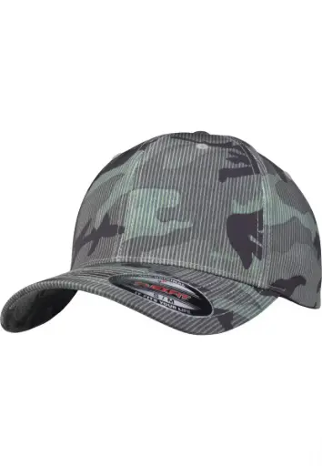 [FLEX-6277CS-00784-0044-dark camo-L/XL] Flexfit Camo Stripe Cap